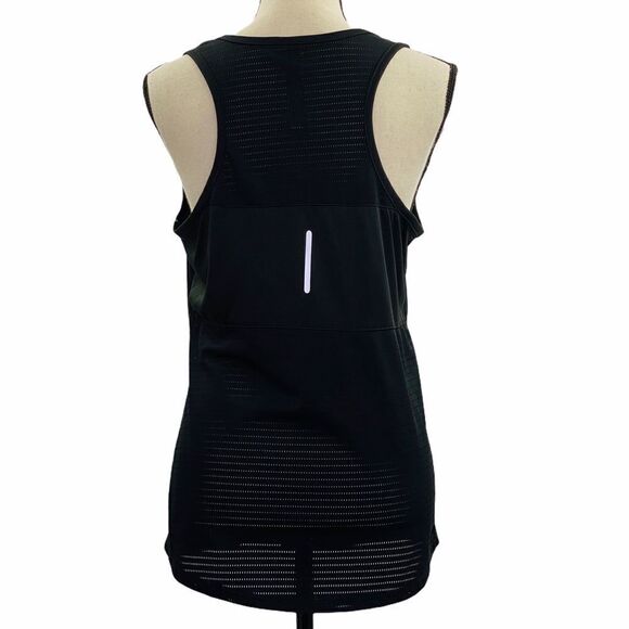 RBX Black Mesh Racerback Graphic Tank Top - Picture 3 of 8